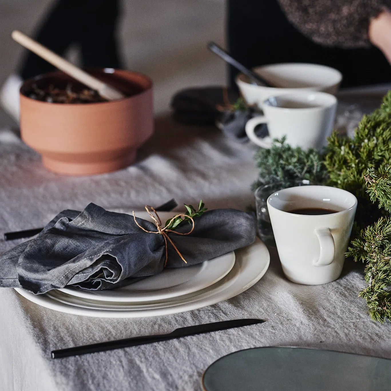 Kalk马克杯300ml四件套, 白色 Scandi Living