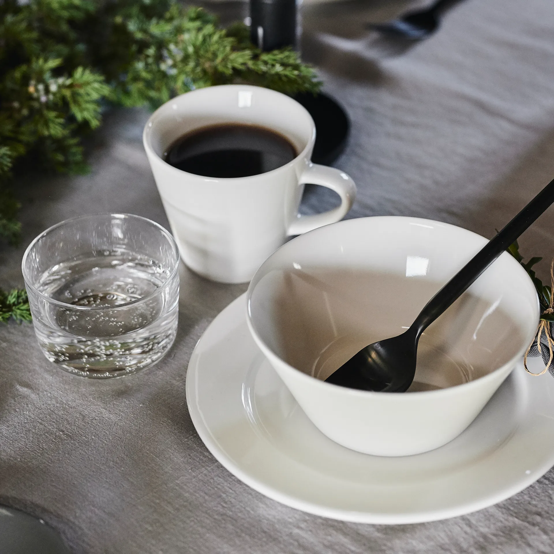 Kalk马克杯300ml四件套, 白色 Scandi Living