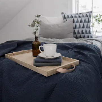 Kimono  床罩 260x260 cm - 风暴蓝 - Scandi Living