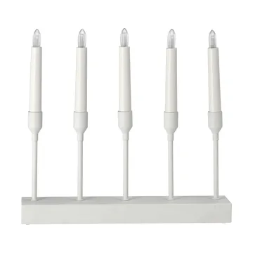 Kindle 便携将临节蜡烛台30cm - 白色 - Scandi Living