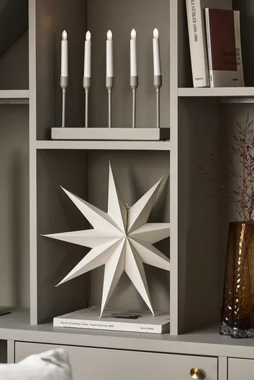 Kindle 便携将临节蜡烛台30cm - 米色 - Scandi Living
