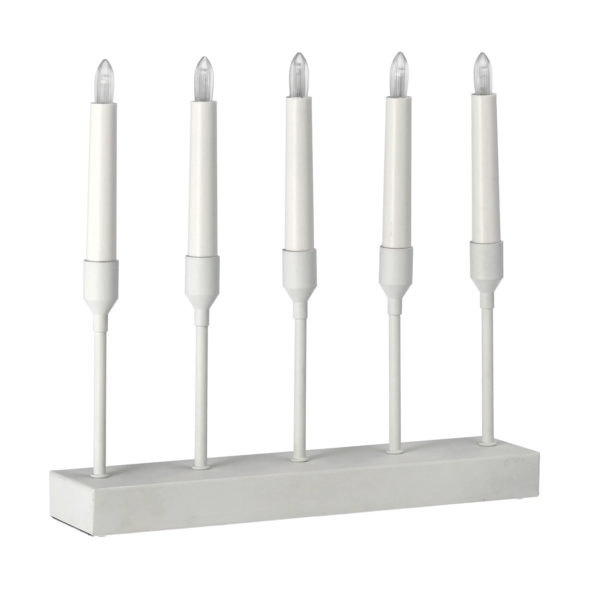 Kindle 便携 advent 烛台 30 cm, 白色 Scandi Living