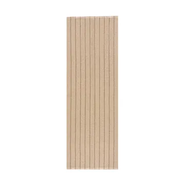 Lane 瑞典制双面耐用走廊地毯 - 米色_70x250cm - Scandi Living