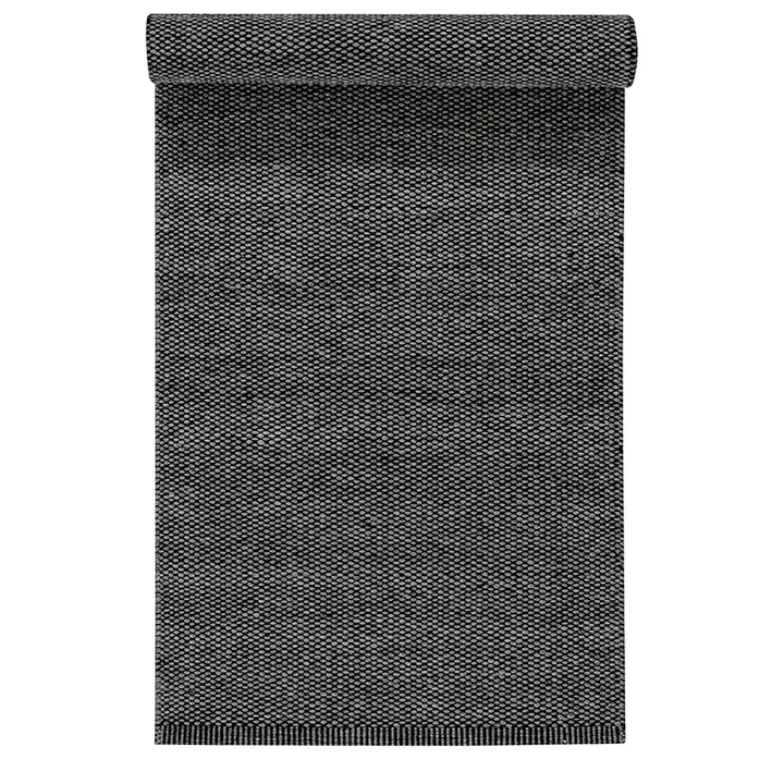 Lea 羊毛地毯 black - 80x240cm - Scandi Living