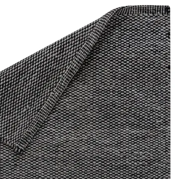 Lea 羊毛地毯 black - 80x240cm - Scandi Living