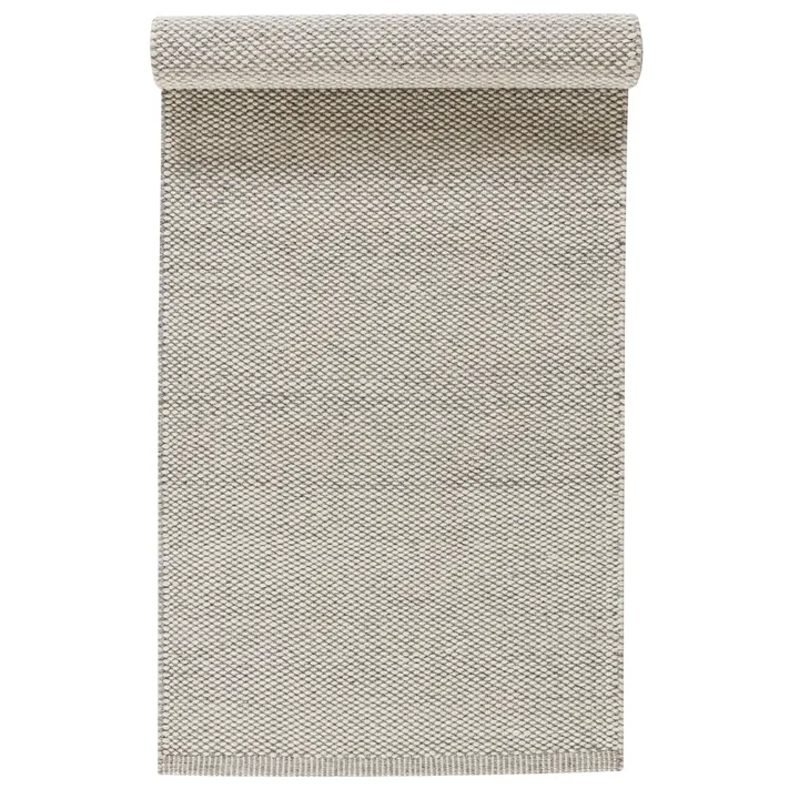 Lea 羊毛地毯 nature white - 80x240cm - Scandi Living
