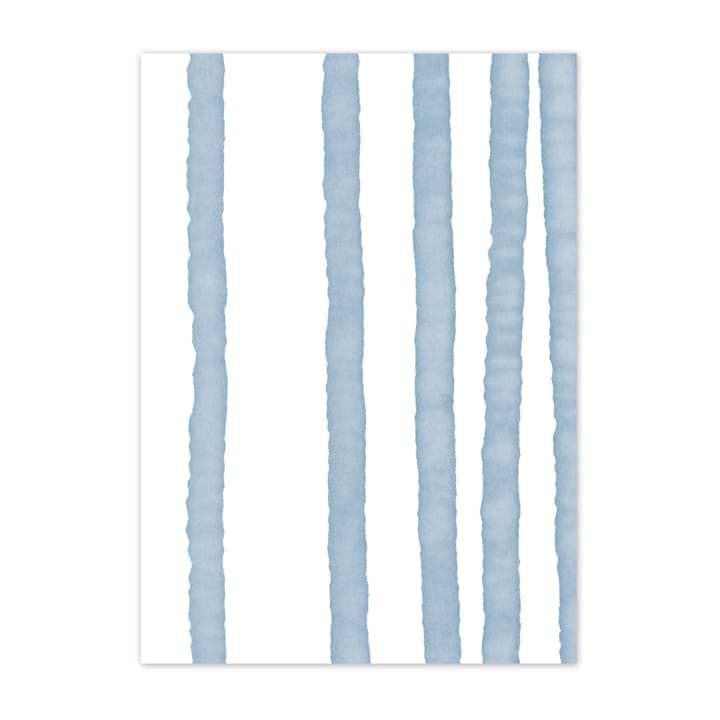 Lineage 海报 blue - 30x40 cm - Scandi Living