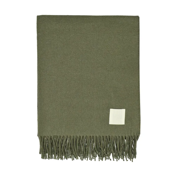 Loom 北欧针织再生棉盖毯125x170cm - 卡其色 - Scandi Living