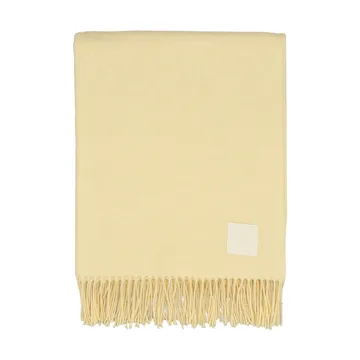Loom 北欧针织再生棉盖毯125x170cm - 奶油黄 - Scandi Living