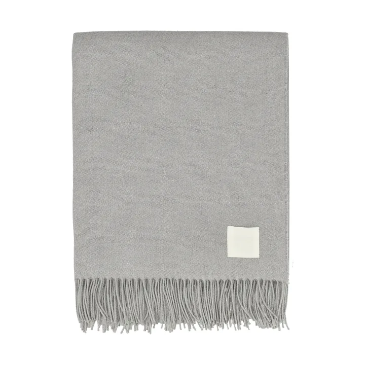 Loom 北欧针织再生棉盖毯125x170cm - 雾灰色 - Scandi Living