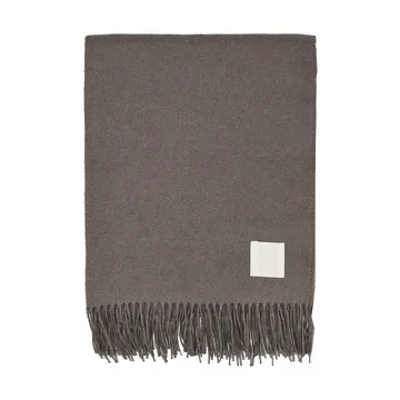 Loom 北欧针织再生棉盖毯125x170cm - 灰褐色 - Scandi Living