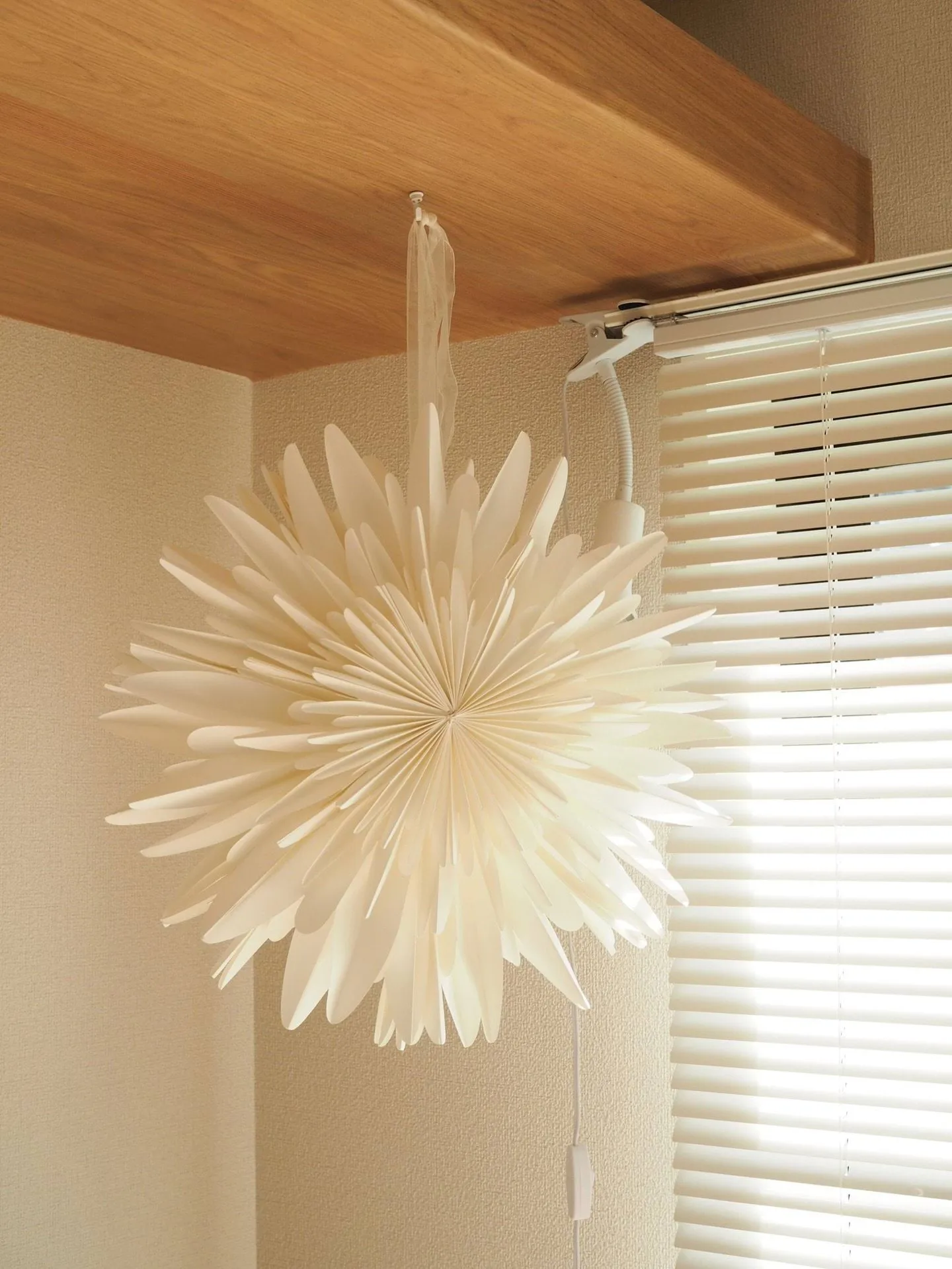 Luna advent star white, 45cm Scandi Living