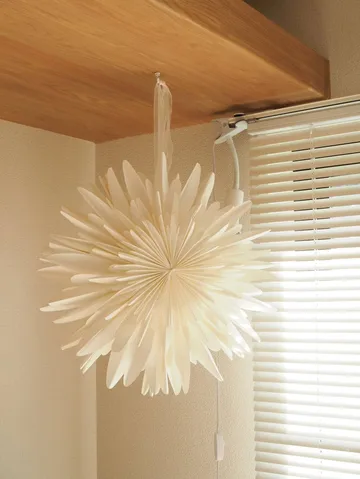 Luna advent star white - 45cm - Scandi Living