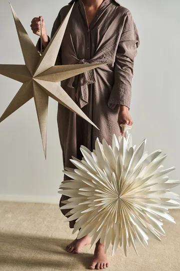 Luna advent star white - 60cm - Scandi Living