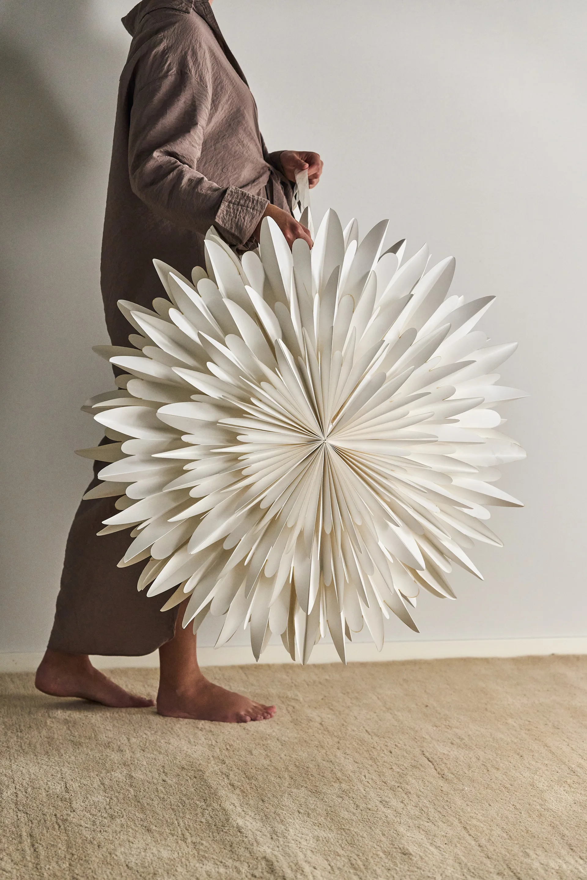 Luna advent star white, 80cm Scandi Living