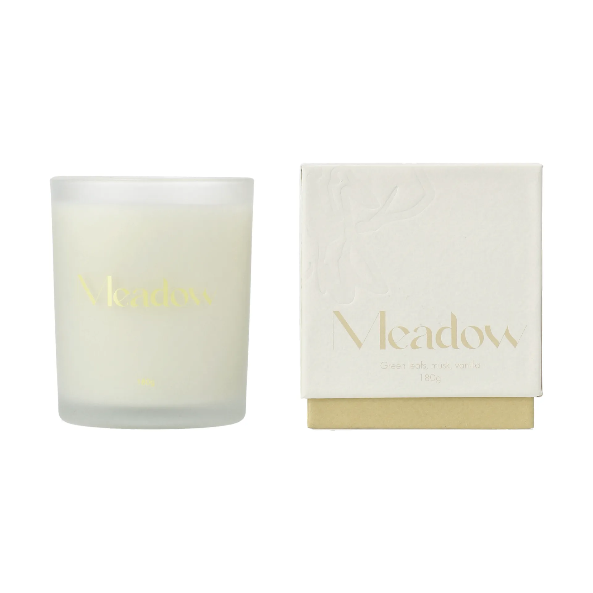 Meadow 手工菜籽油香薰蜡烛, 180g Scandi Living