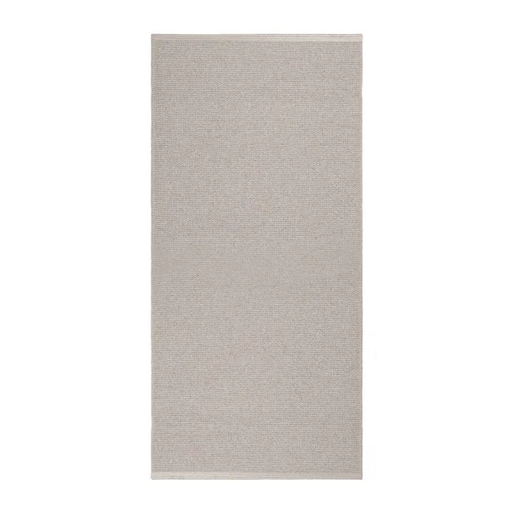Mellow塑料地毯灰米色 - 70x200cm - Scandi Living