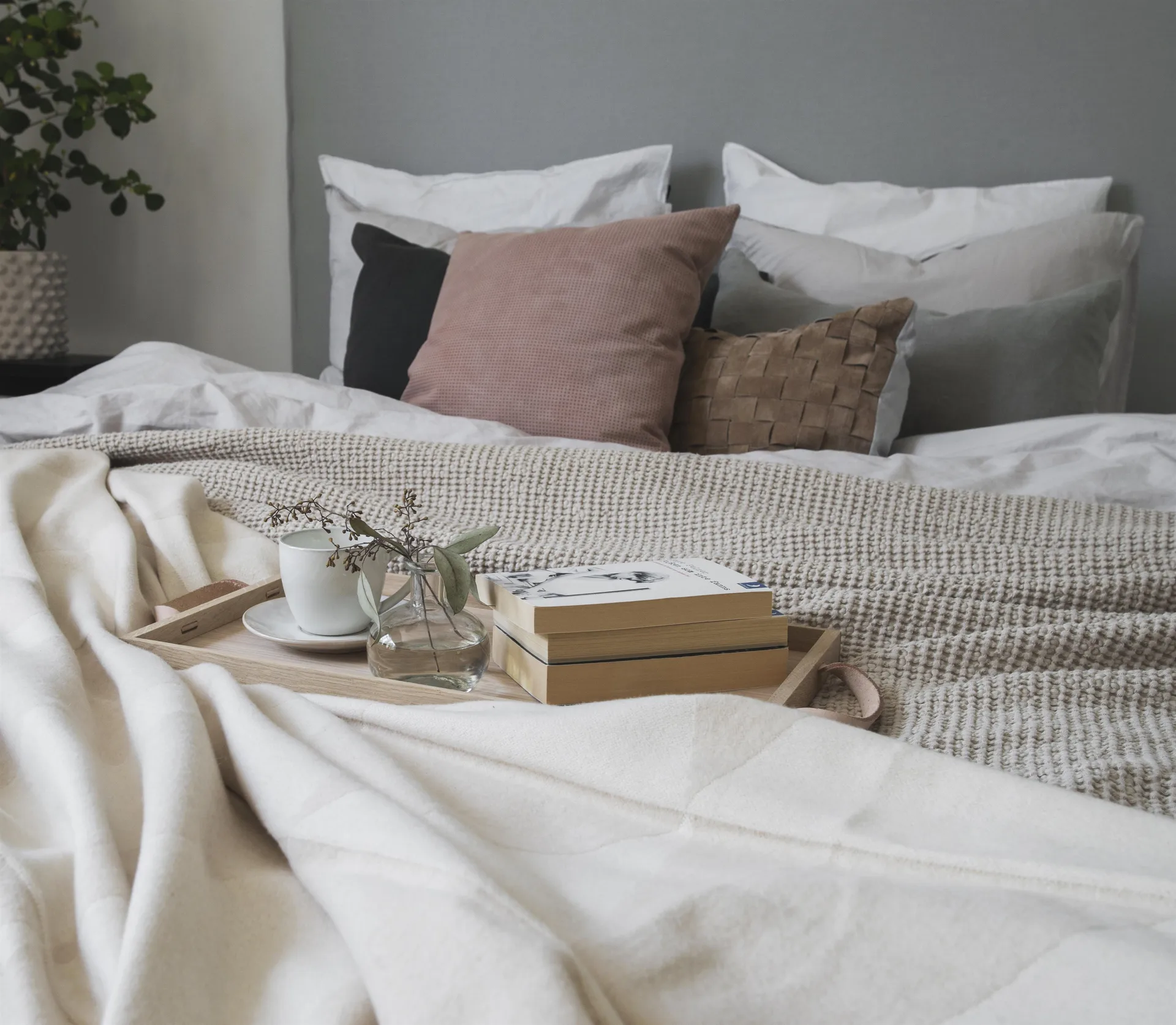 Moss  床罩 160x260 cm, 米色 Scandi Living