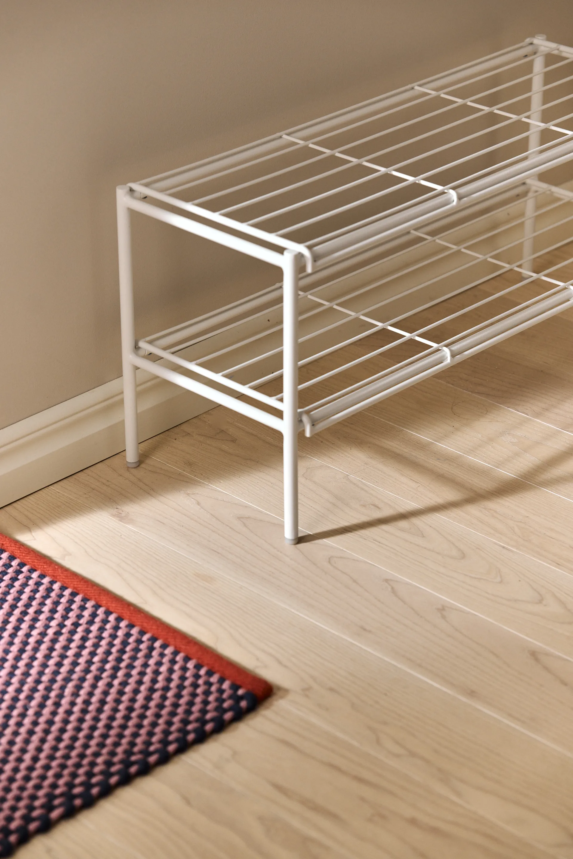 Nod shoe rack 80x30x37 cm, 白色 Scandi Living
