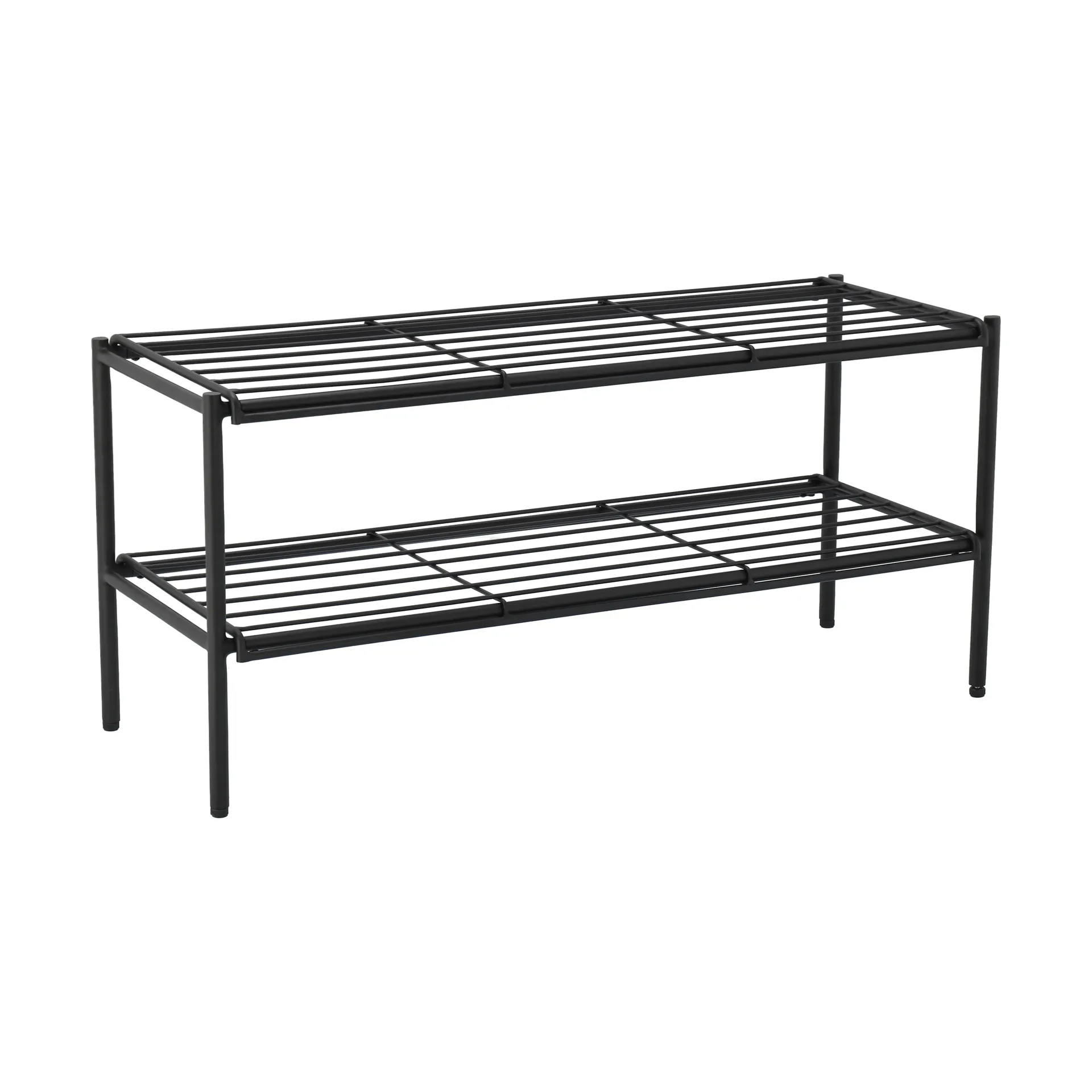 Nod shoe rack 80x30x37 cm, 黑色 Scandi Living