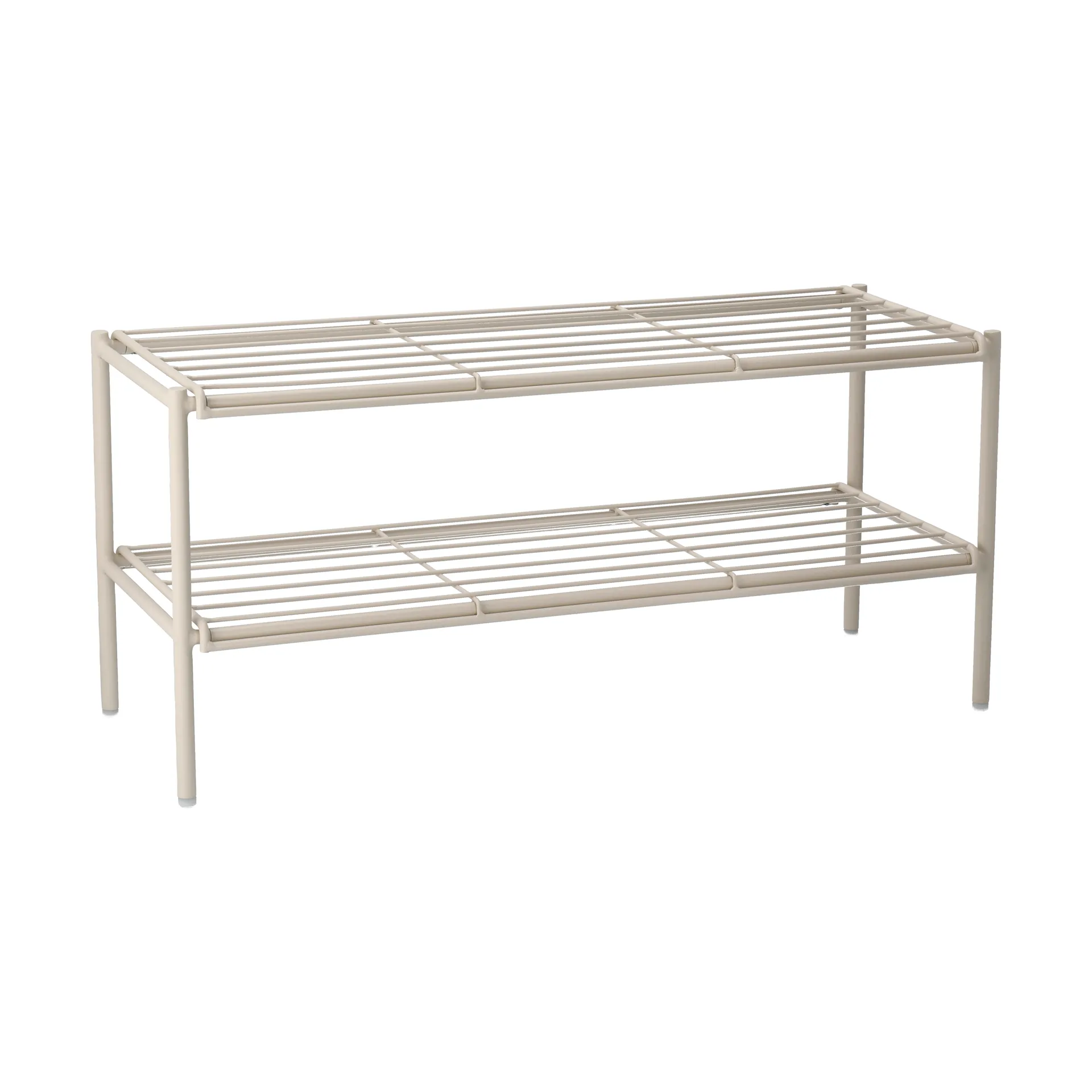 Nod shoe rack 80x30x37 cm, 米色 Scandi Living