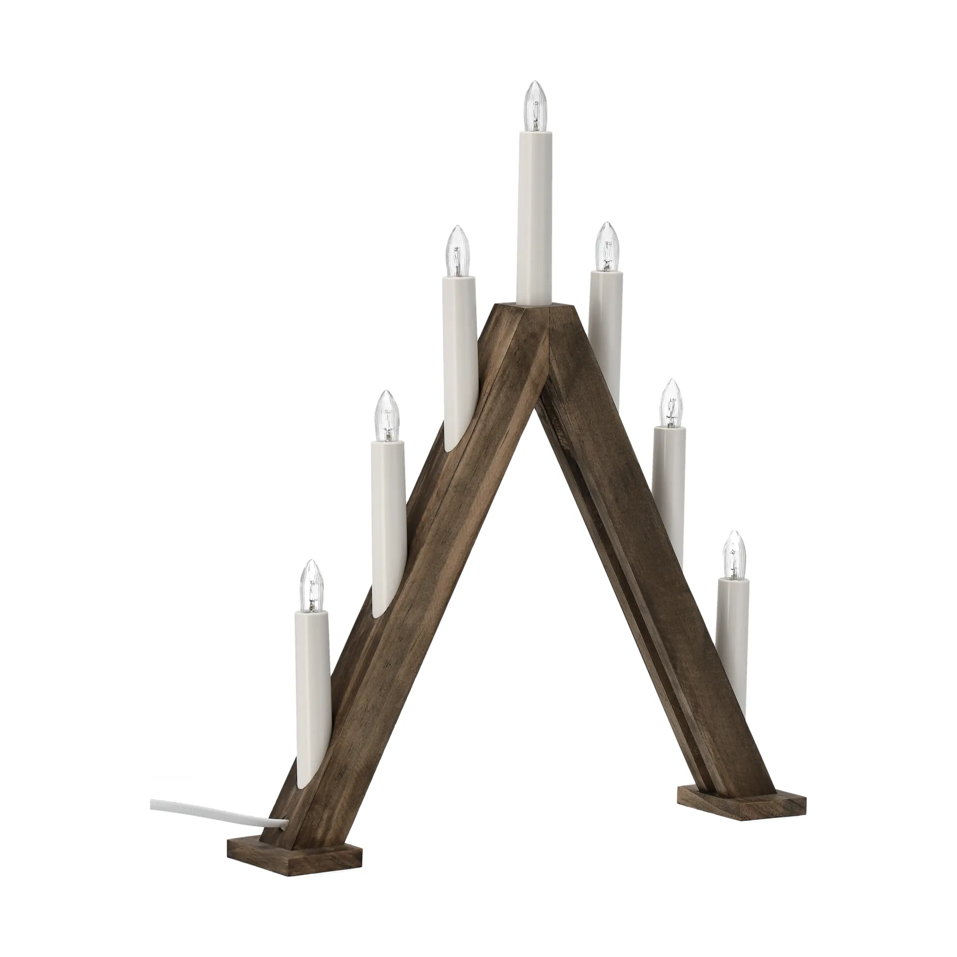Nord advent 烛台 40 cm, Dark stained Scandi Living
