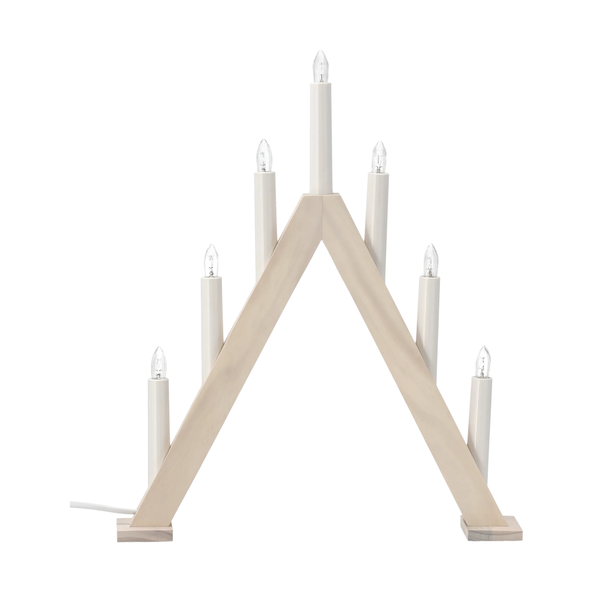 Nord advent 烛台 40 cm, 白色染色款 Scandi Living