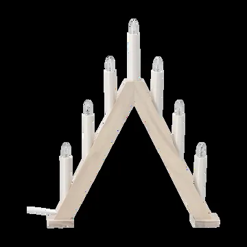 Nord advent 烛台 40 cm - 白色染色款 - Scandi Living