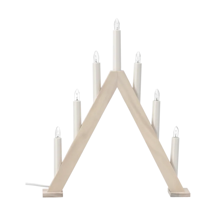 Nord advent 烛台 40 cm - 白色染色款 - Scandi Living