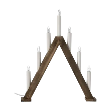 Nord advent 烛台 40 cm - 深色染色款 - Scandi Living
