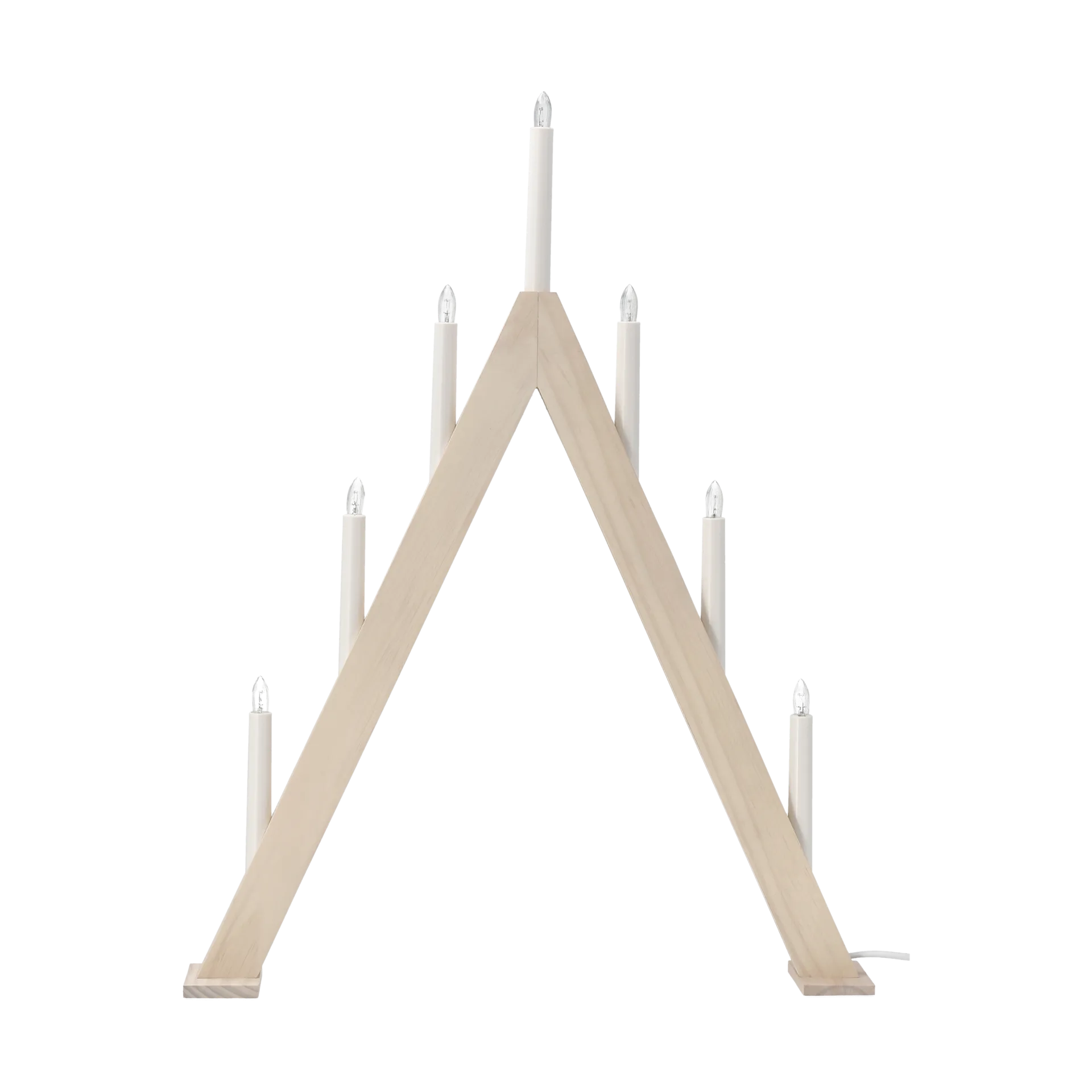 Nord advent candelabra 60 cm, 白色染色款 Scandi Living