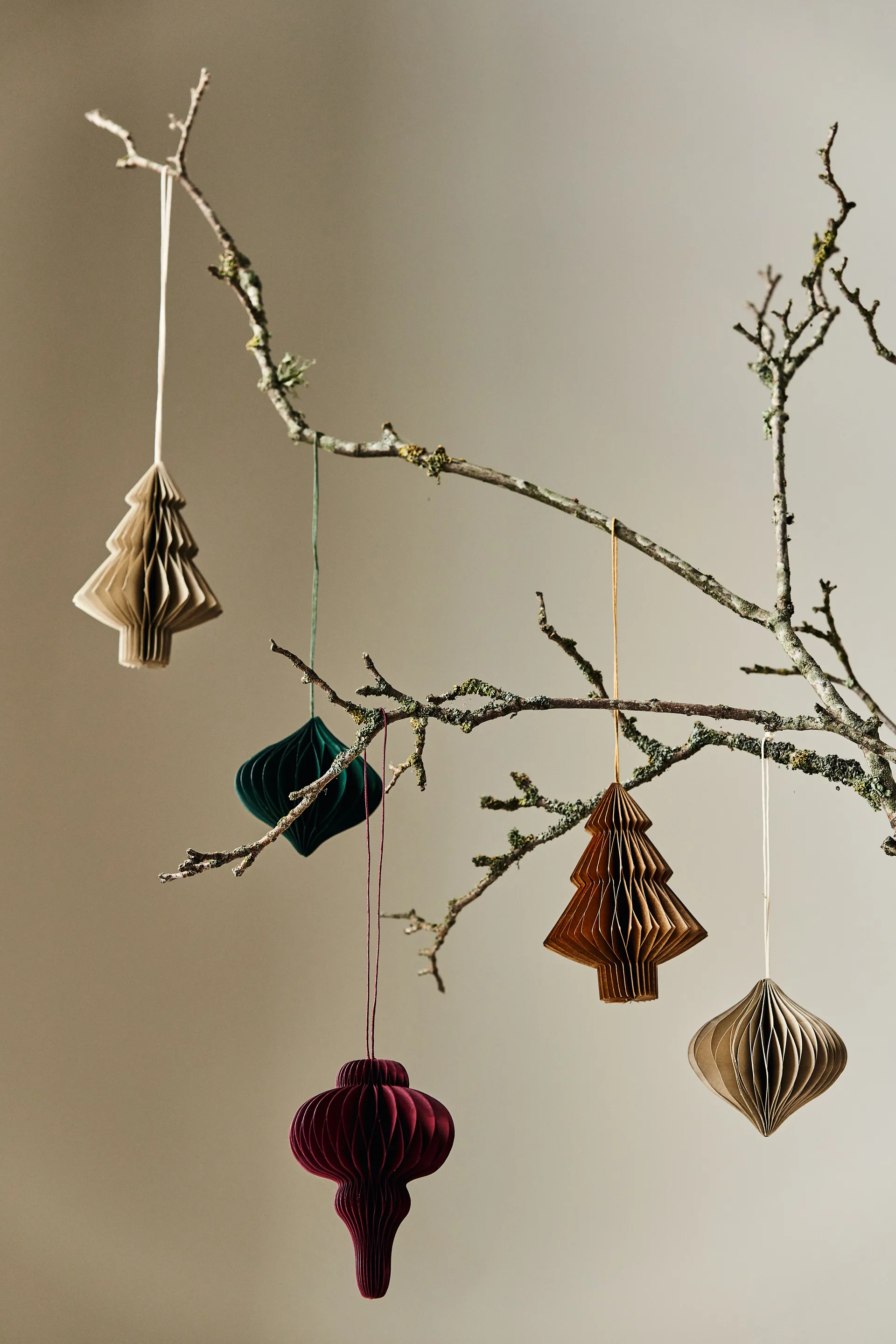 Onion baubles 四件套装, Forest 绿色 Scandi Living