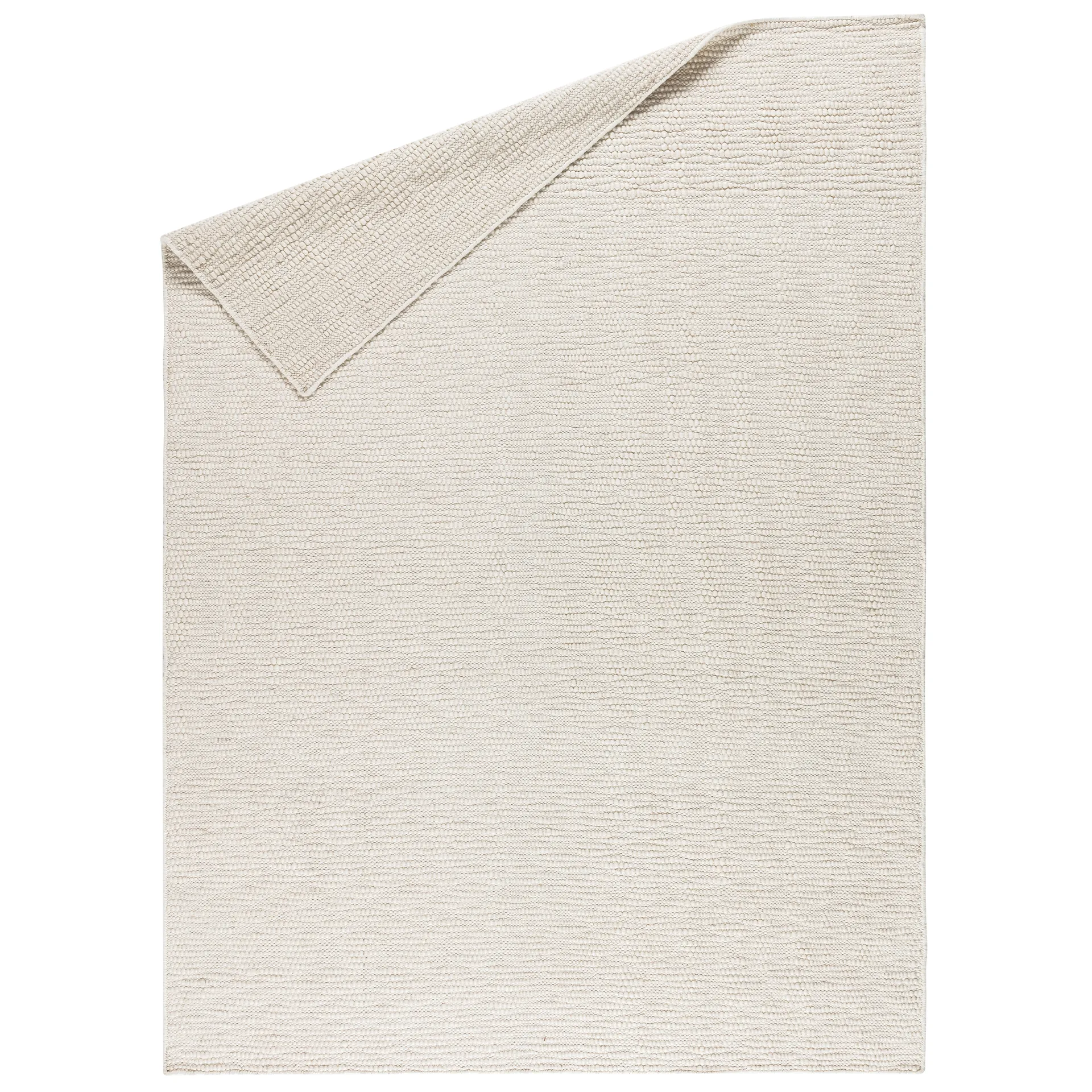 Pebble 羊毛地毯 white, 170x240cm Scandi Living