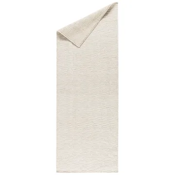 Pebble 羊毛地毯 white - 80x240cm - Scandi Living