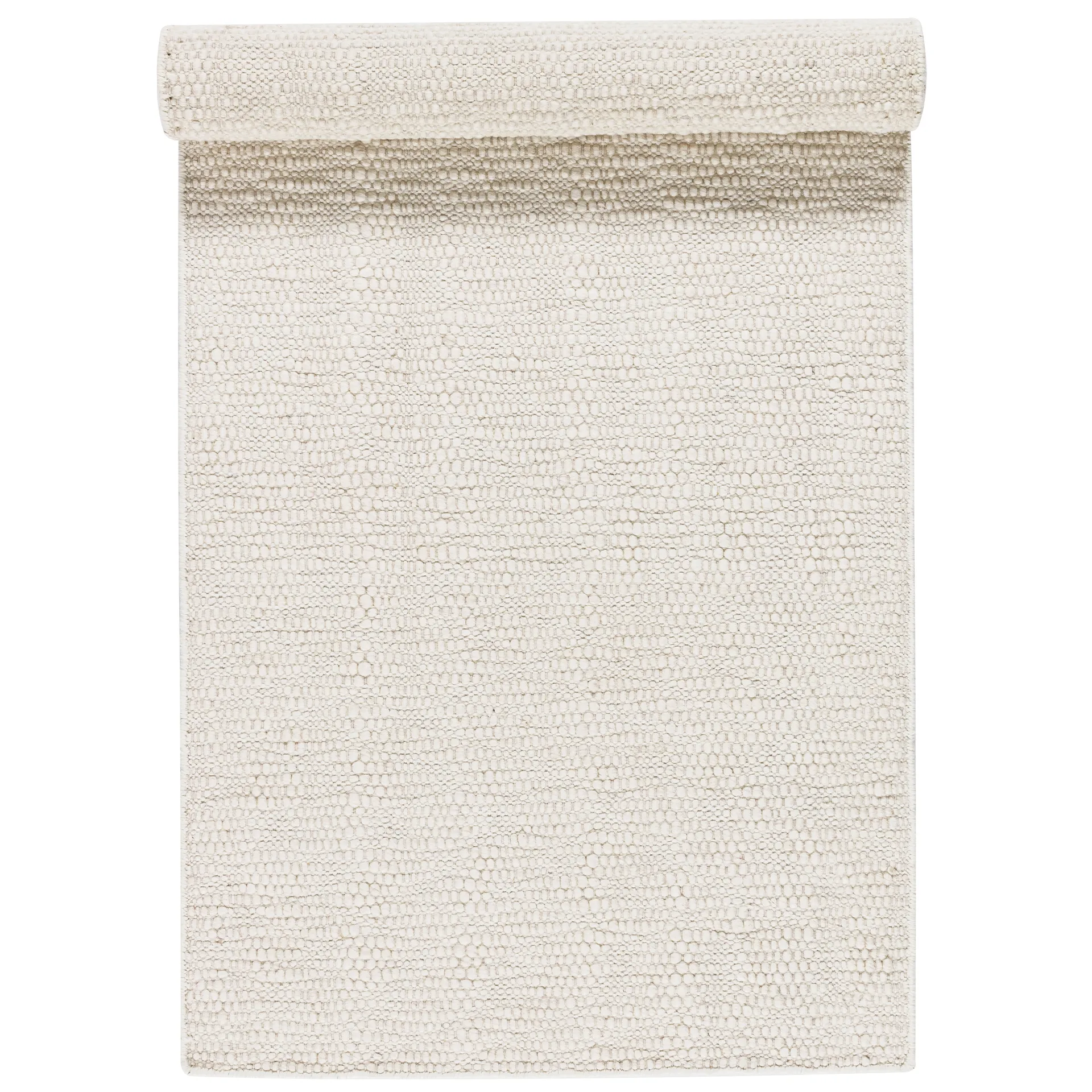 Pebble 羊毛地毯 white, 80x240cm Scandi Living
