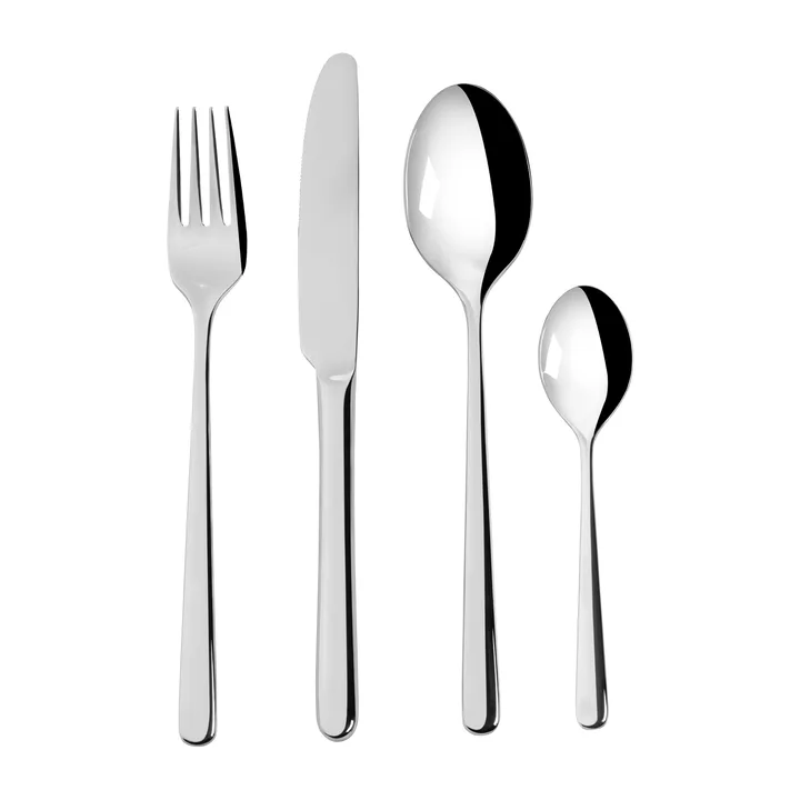 Polar 餐具 24件装 - 不锈钢 - Scandi Living