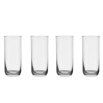 Pristine高球杯 400ml 4件装 - 透明 - Scandi Living