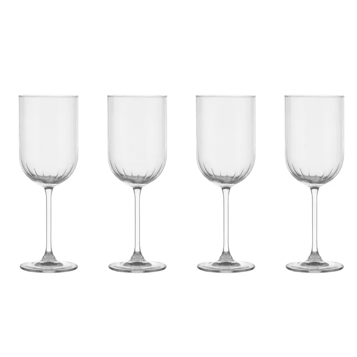 Pristine红酒杯 410ml 4件装 - 透明 - Scandi Living