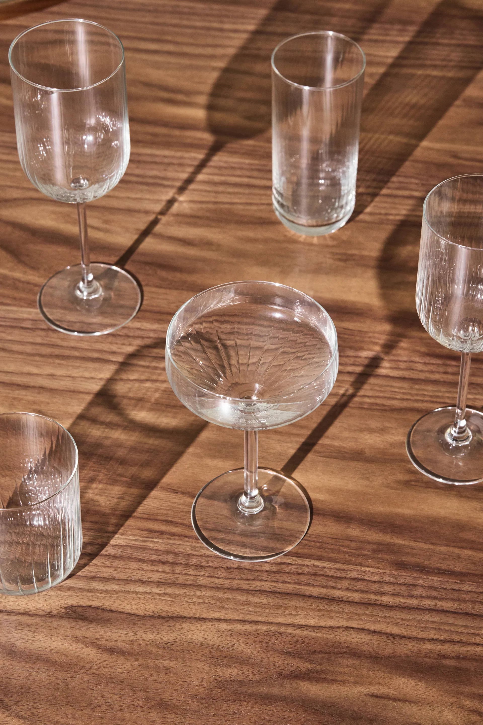 Pristine champagne coupe 玻璃 29 cl 四件套装, 透明 Scandi Living