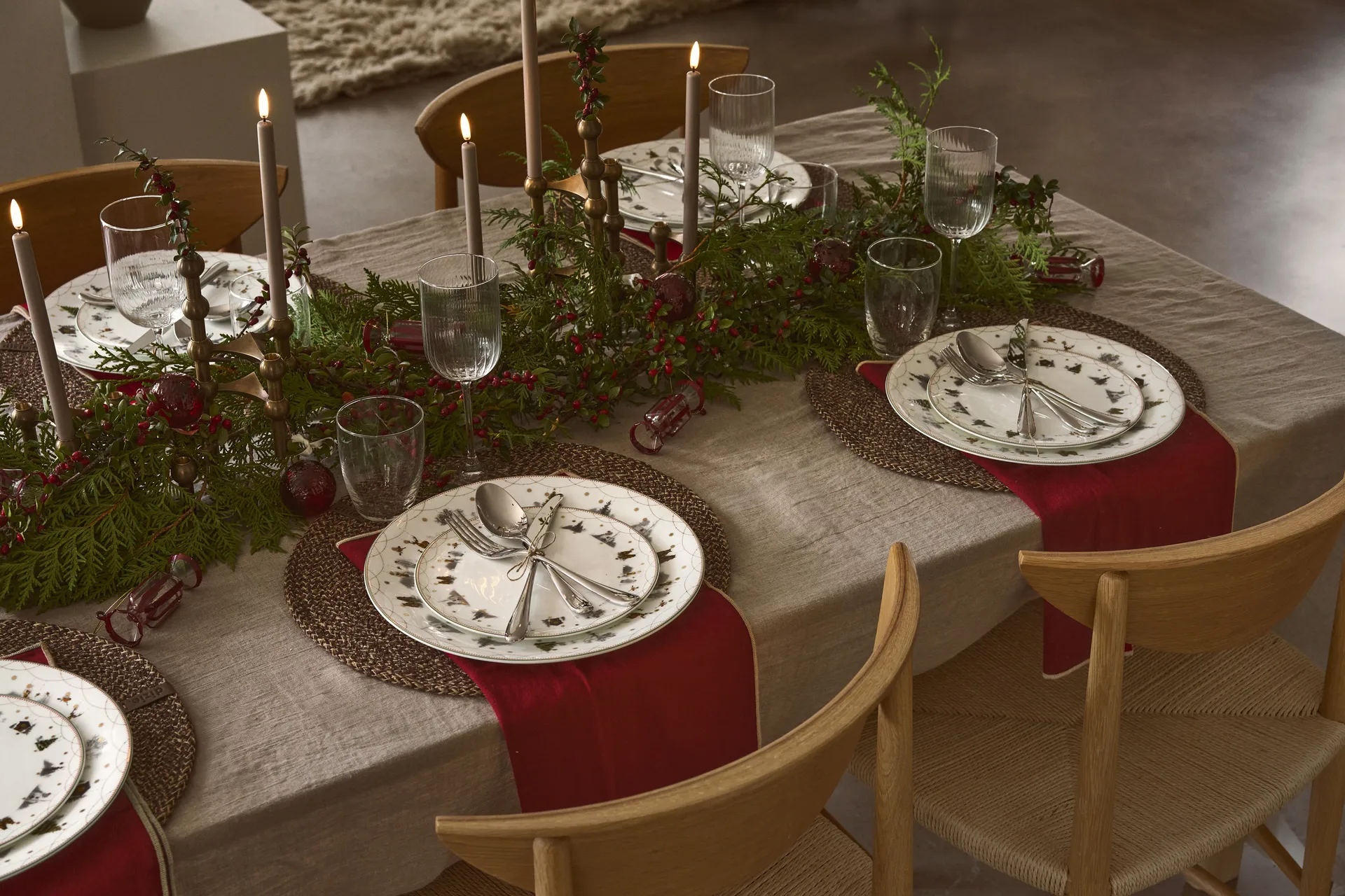 Pristine red 红酒杯 41 cl 四件套装, 透明 Scandi Living