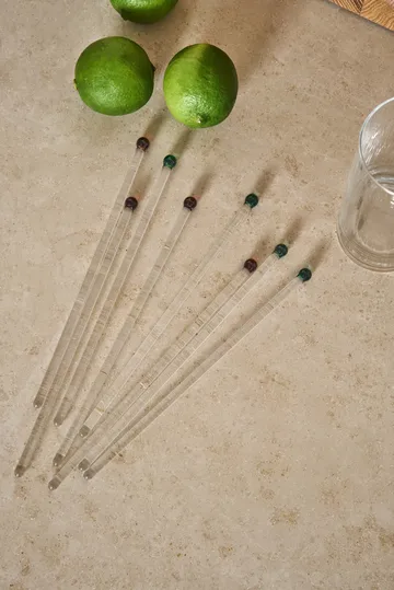 Pure cocktail stirrers 四件套装 - 红色 - Scandi Living