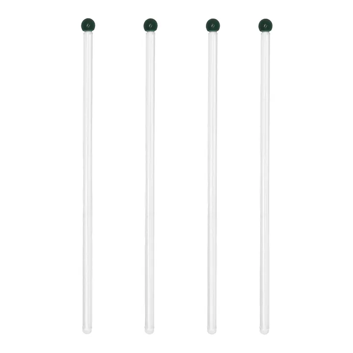 Pure cocktail stirrers 四件套装 - 绿色 - Scandi Living