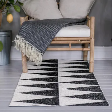 Rime 黑色地毯 - 70x200cm - Scandi Living