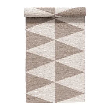 Rime塑料地毯灰米色 - 70x250cm - Scandi Living