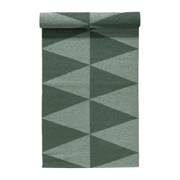 Rime塑料地毯绿色 - 70x250cm - Scandi Living