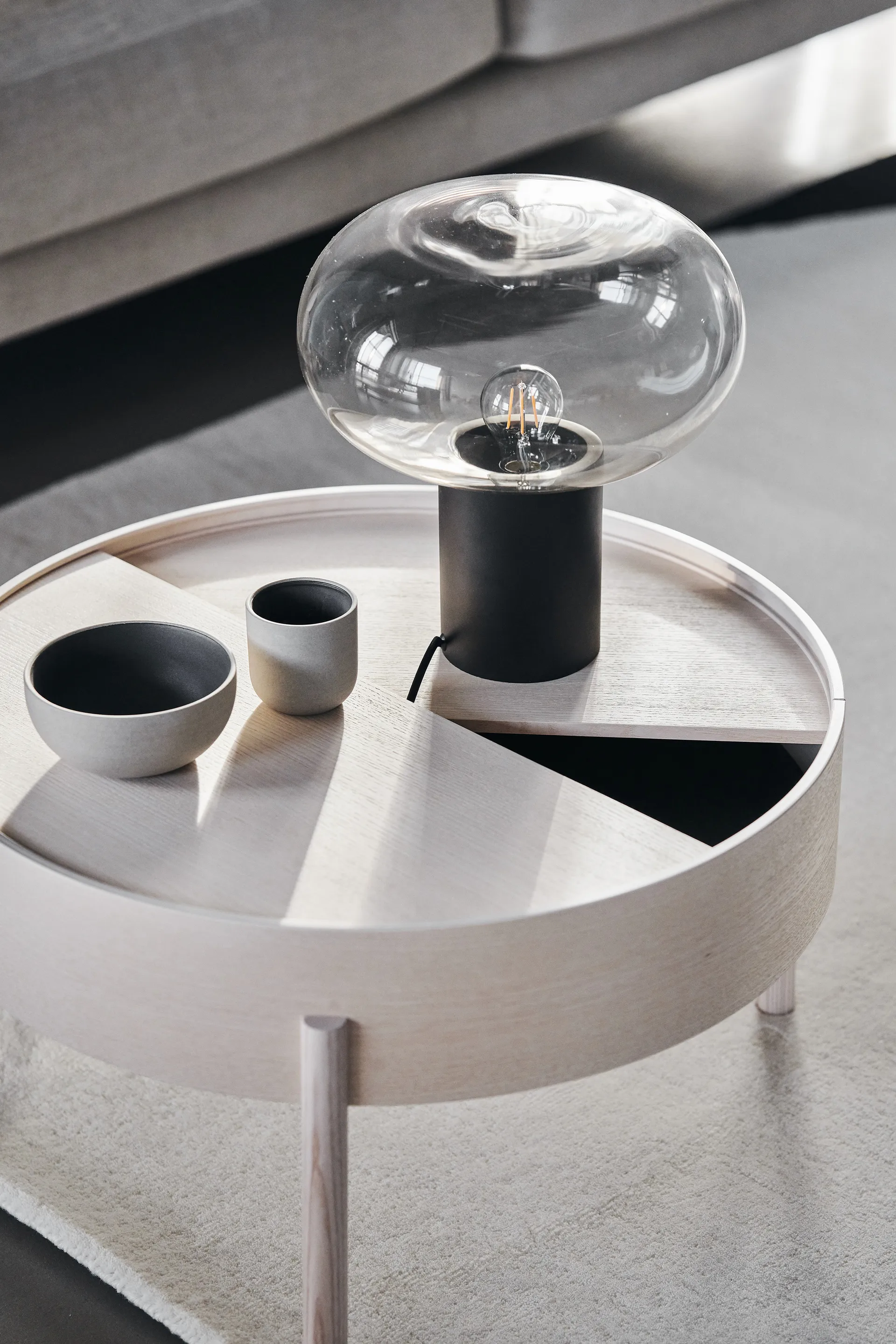 Rising 台灯 35.5 cm, 黑色 Scandi Living