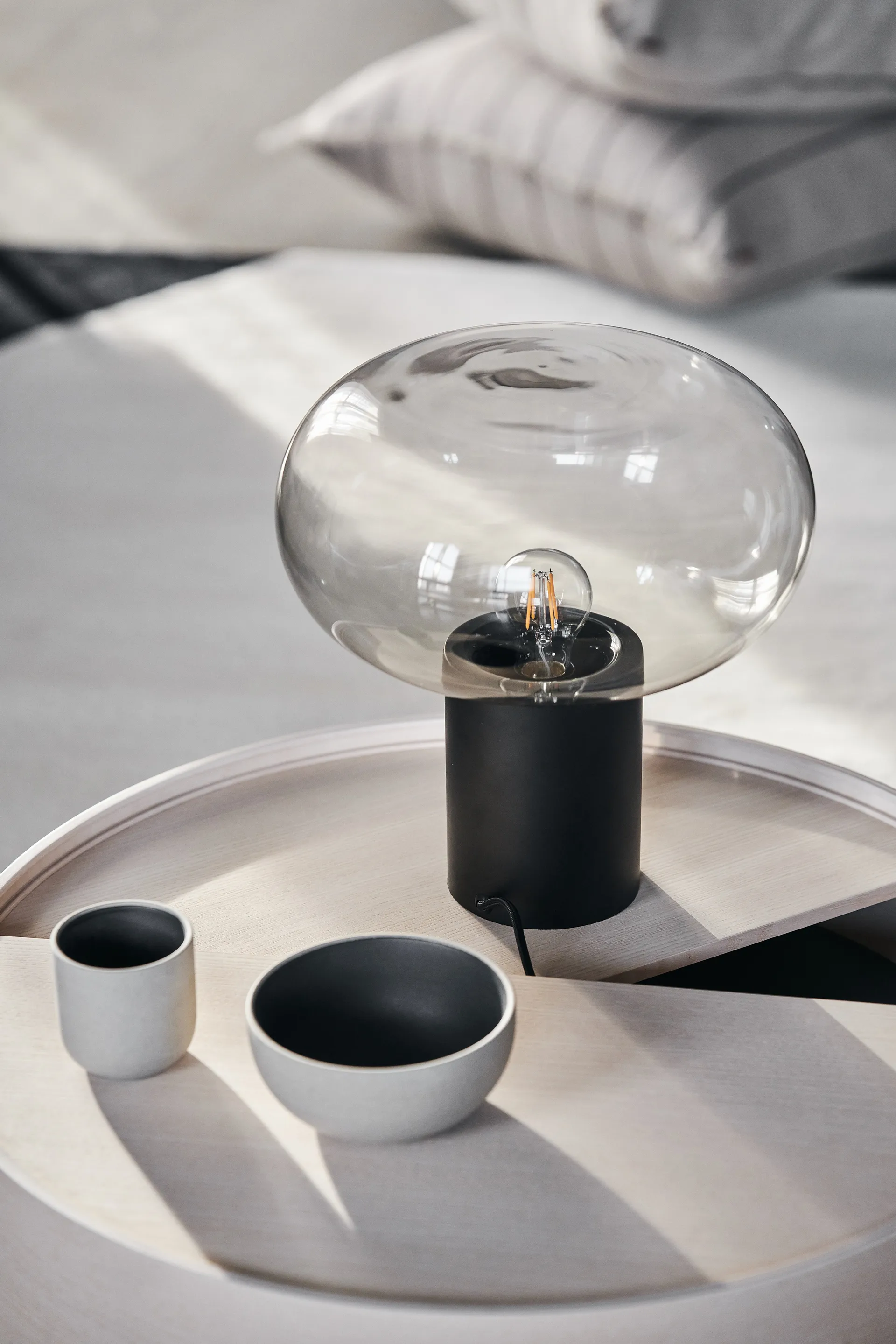 Rising台灯35.5cm, 黑色 Scandi Living