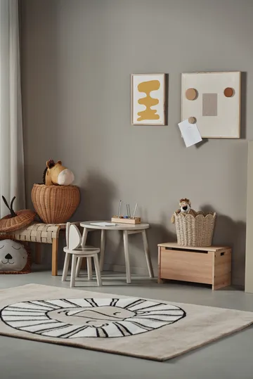 Roar 羊毛地毯 170x240 cm - 沙色 - Scandi Living