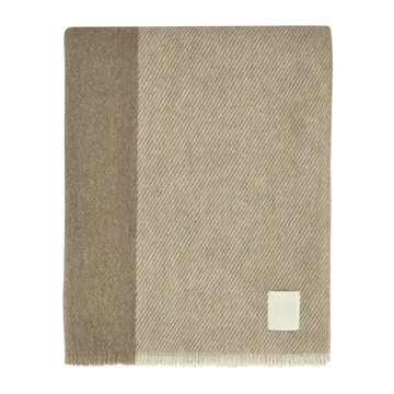 Row 条纹羊毛毯 - 米色，120x185cm - Scandi Living