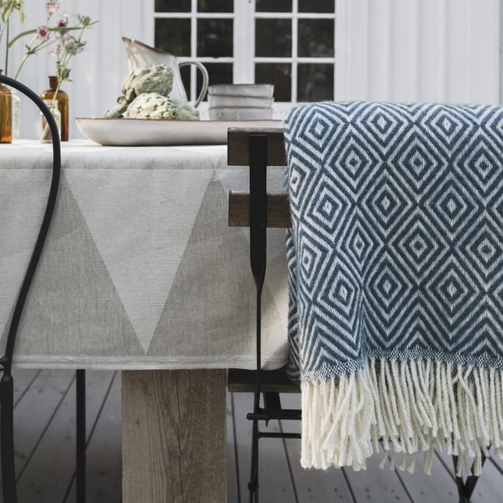 Salt 羊毛毯子, dusty 蓝色 Scandi Living